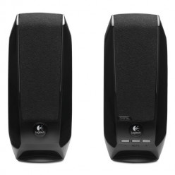 Logitech S150 Speakers 2.0 (RMS 1.2W, 2x0.6W), Digital USB Speaker, Black